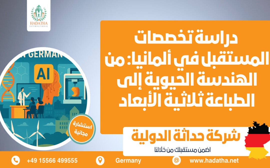دراسة تخصصات المستقبل في ألمانيا من الهندسة الحيوية إلى الطباعة ثلاثية الأبعاد