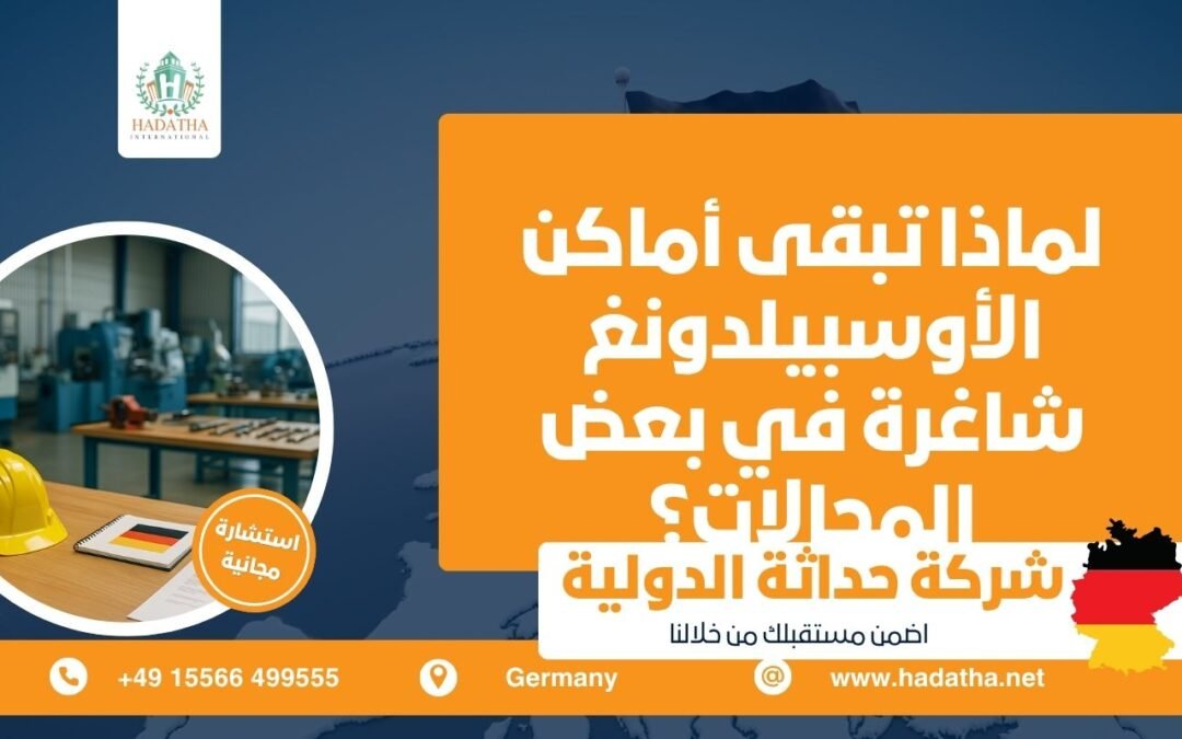 لماذا تبقى أماكن الأوسبيلدونغ شاغرة في بعض المجالات ؟